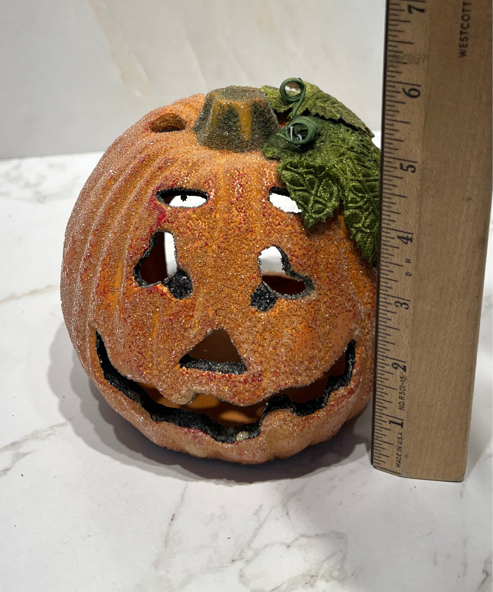 Pumpkin Candle Holder