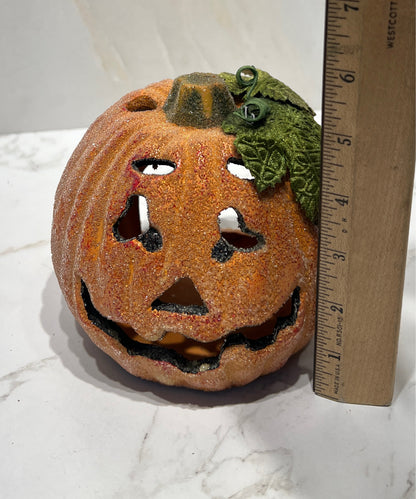 Pumpkin Candle Holder