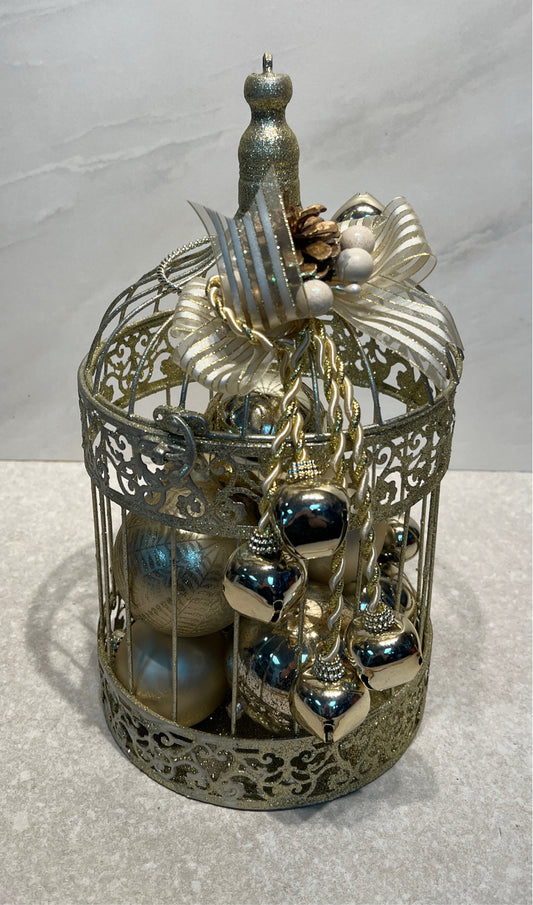 Cage with Ornaments