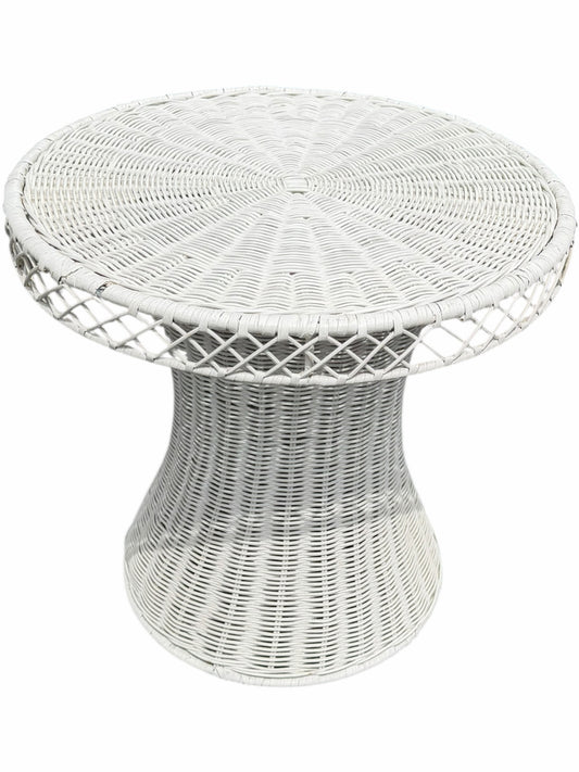 Wicker End Table