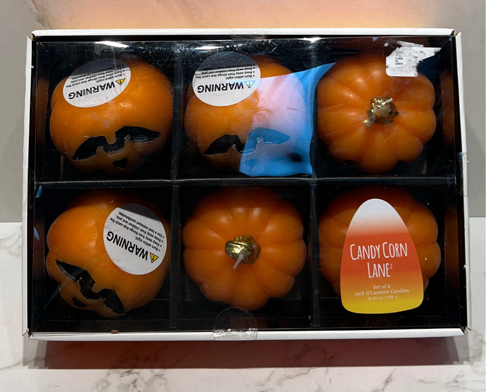Pumpkin Candles