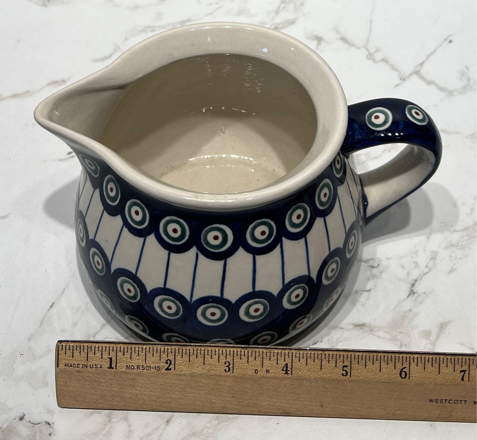 Polish Pottery Pitcher