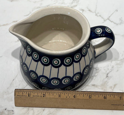 Polish Pottery Pitcher