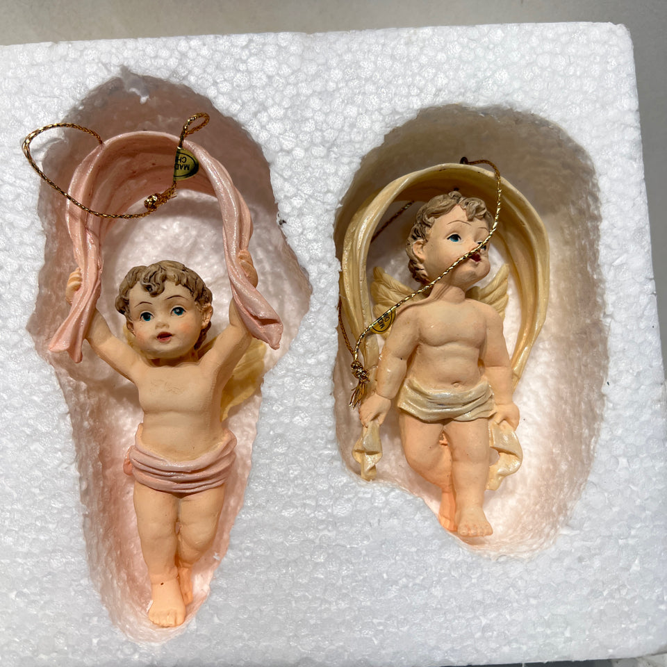 Set of 3 Vintage Ornaments