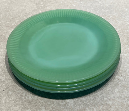 Set of  Fire King Jadeite Plates