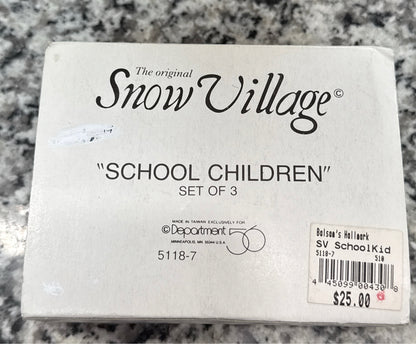Dept. 56 School Children