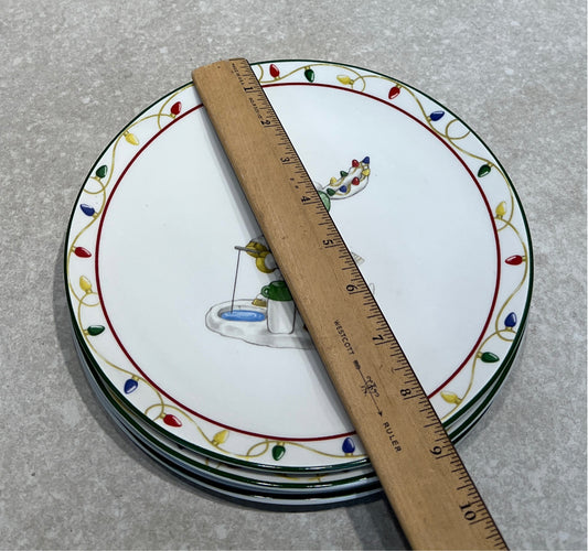 Set of 4 Lenox Plates