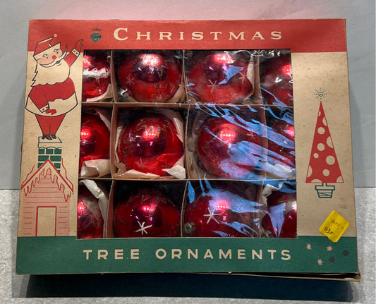 Box Of Fantasia Brand Ornaments