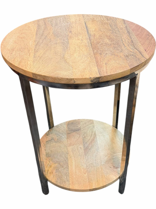 Metal And Wood Table