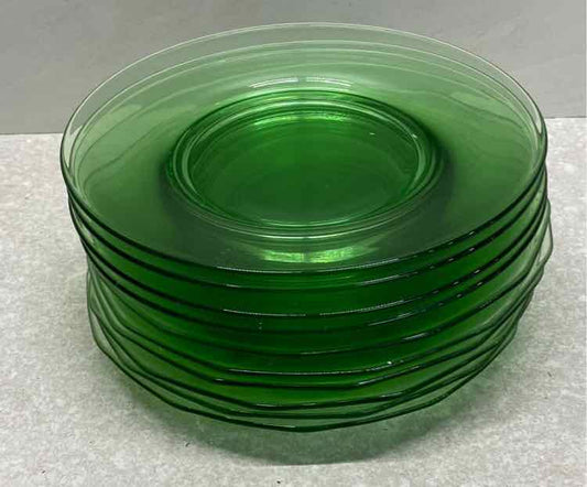 Set of 10 Uranium Plates