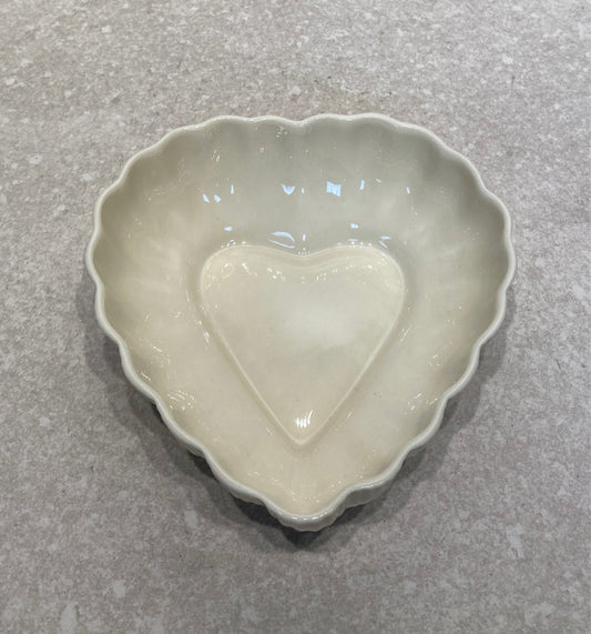Belleek Heart Bowl