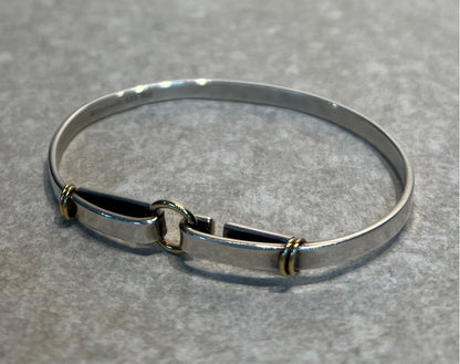 Tiffany and Co. Sterling &18K Accents Bracelet