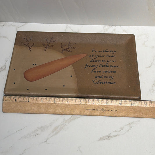 Snowman Tray