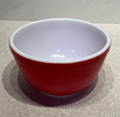Pyrex Red Bowl - as is