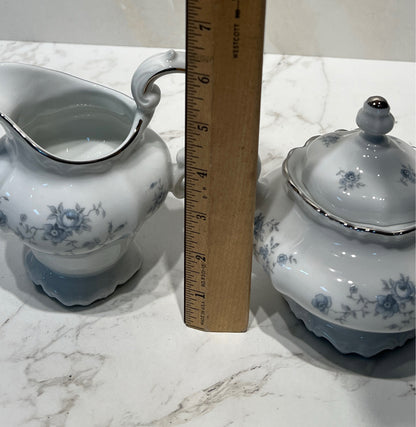 Haviland Sugar and Creamer