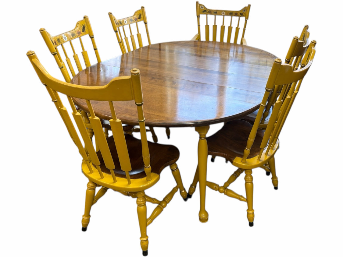 Table and 6 Chairs