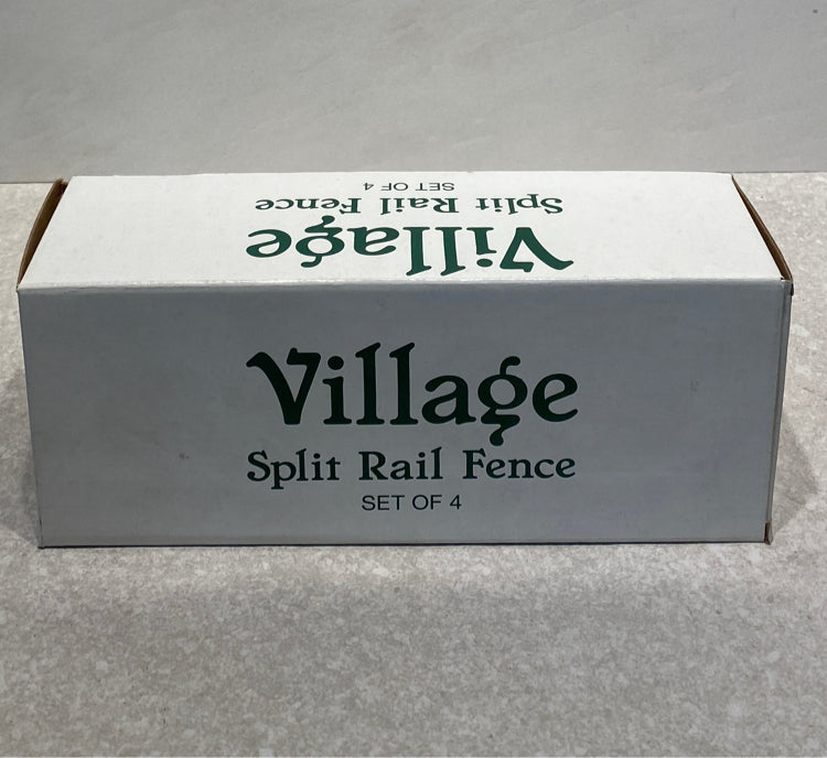 Dept. 56 Split Rail Fence