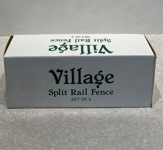 Dept. 56 Split Rail Fence