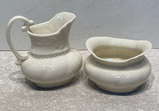 Lenox Sugar and Creamer