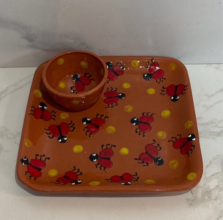 Lasybug Srving Plate
