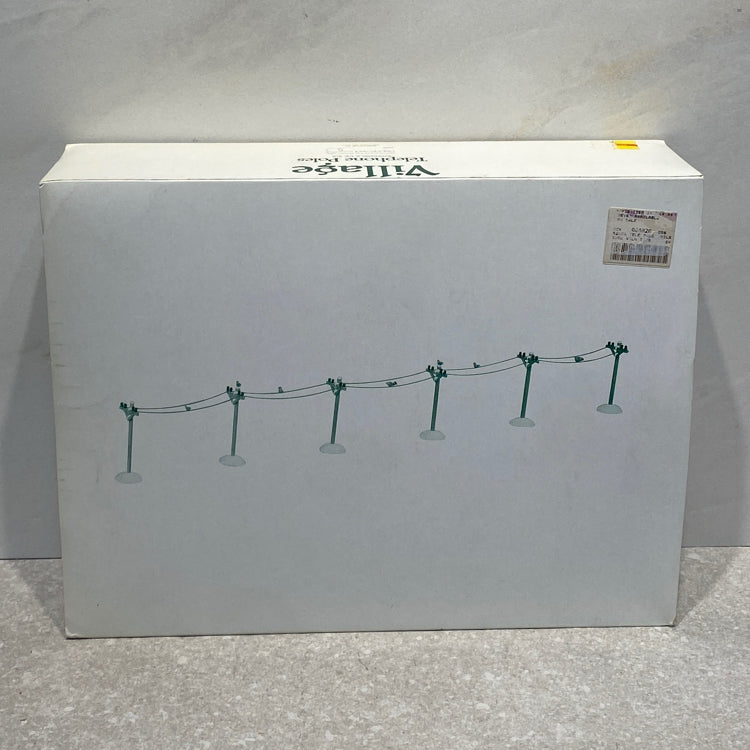 Dept. 56 Telephone Poles