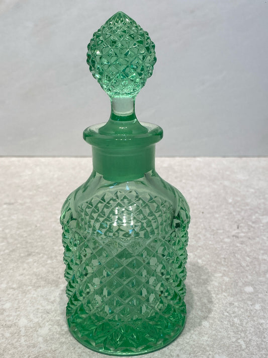Uranium English Hobnail Perfume Bottle