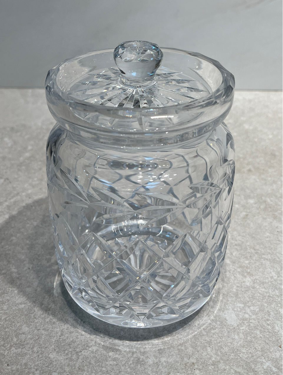 Waterford Biscuit Jar