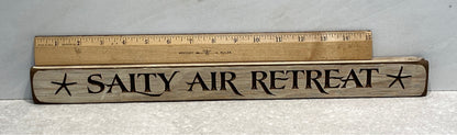 Wooden Sign