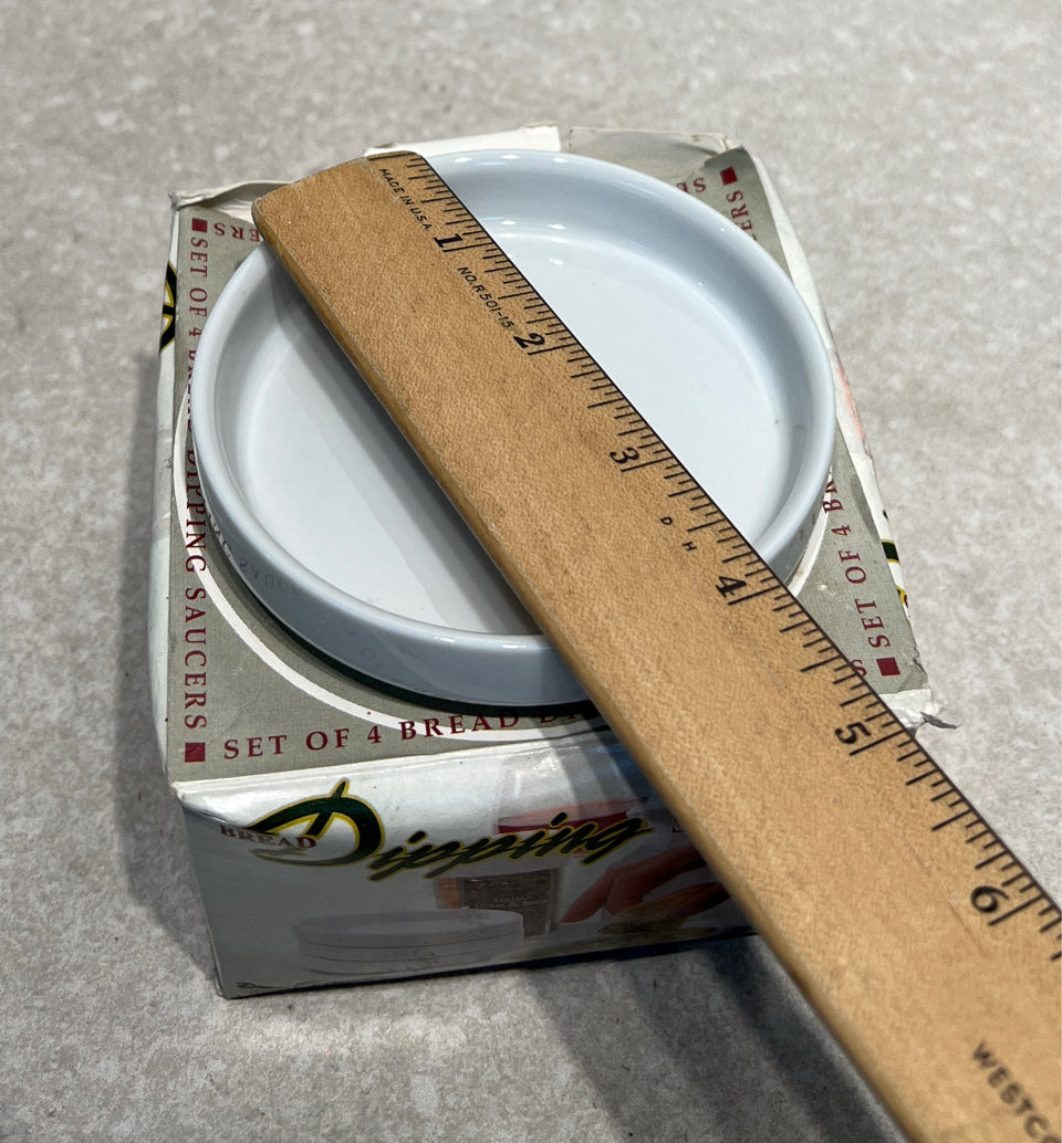 Set of 4 Dipping Saucers