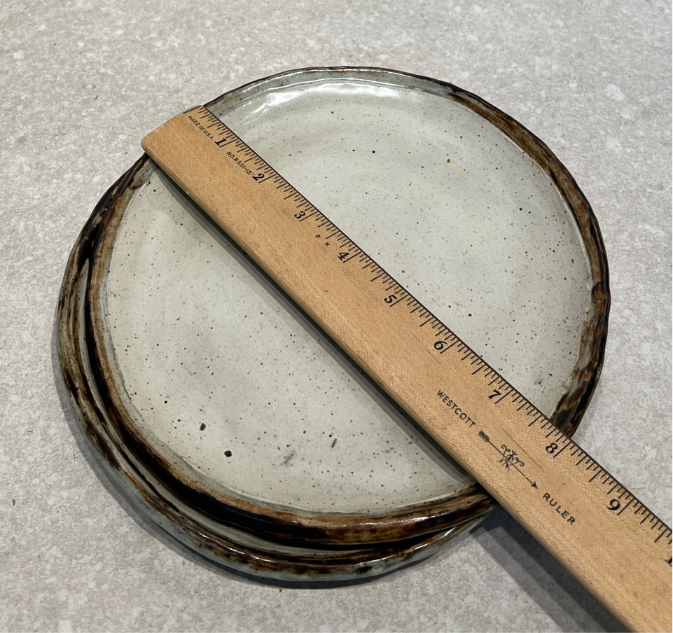 Set of 2 Pottery Plates