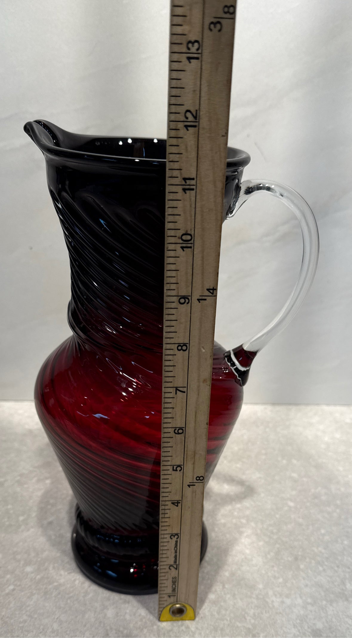 Hand Blown Pitcher