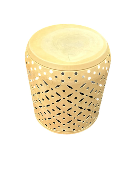 Yellow Garden Stool