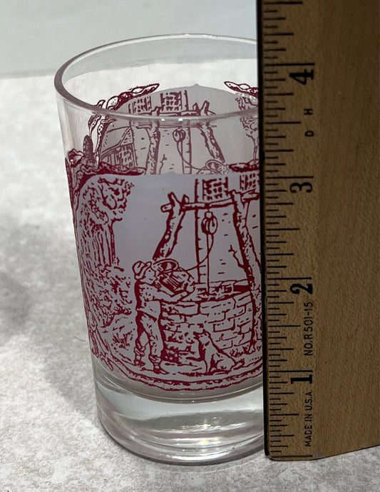 Set of 5 Memory Lane Juice Glasses
