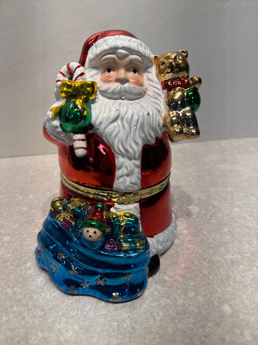 Santa Trinket Box