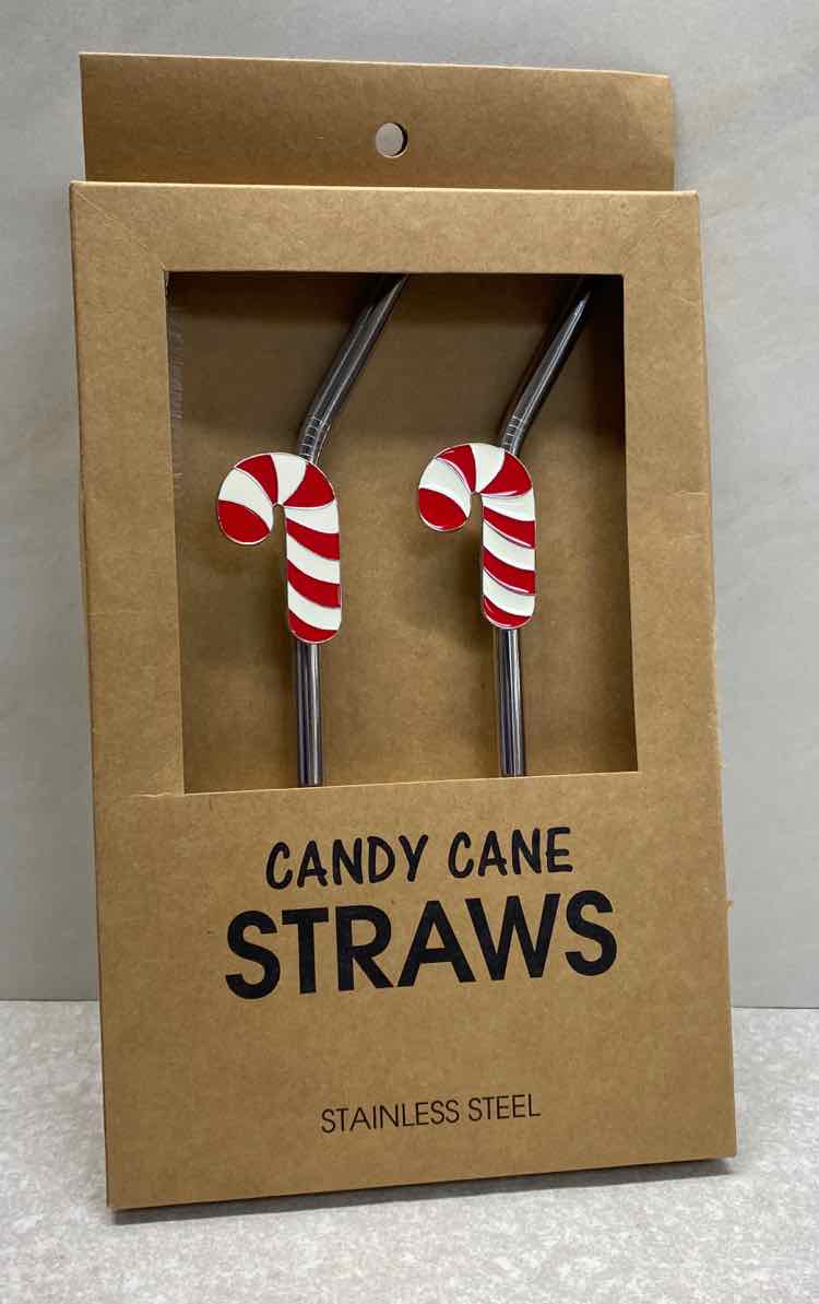 Candy Cane Straws