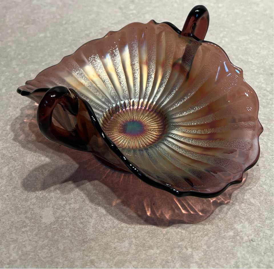 Fenton Carnival Glass bowl