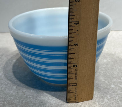 Blue Pyrex Bowl 401