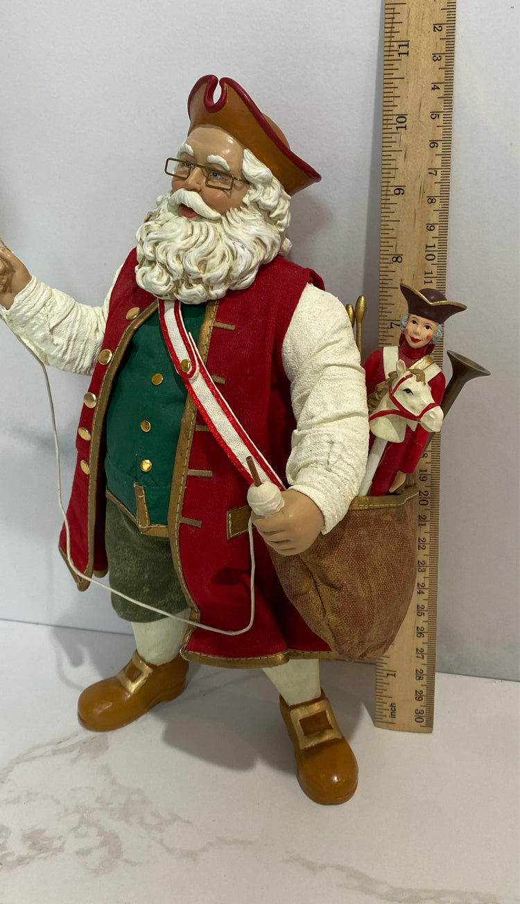 Ben Franklin Santa Music Box