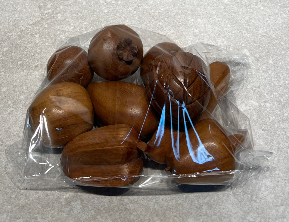 Lot Of Wooden Fruits