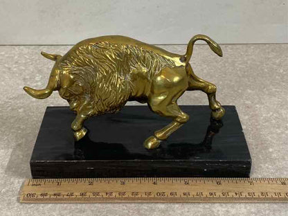 Brass Charging Bull