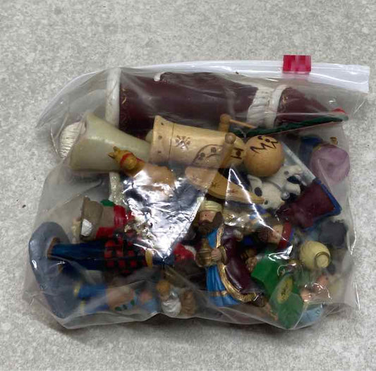 Bag Of Christmas Figurines