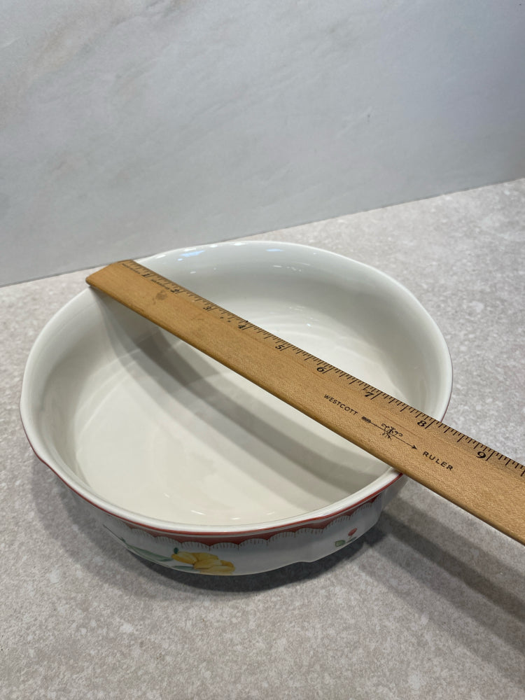 Villeroy And Boch Jardin D'Alsace Serving Bowl