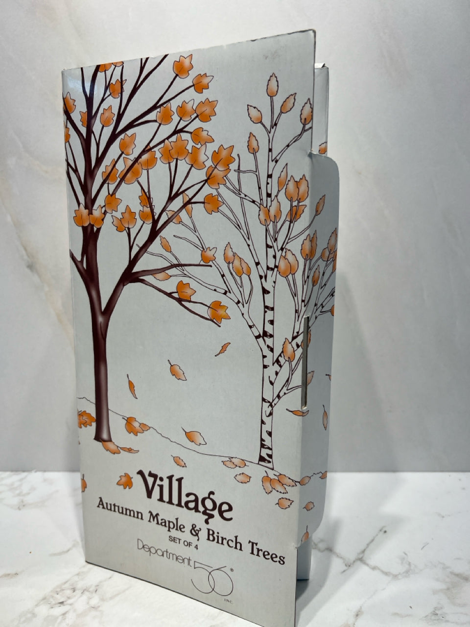 Dept. 56 Autumn Maple And Birch Trees