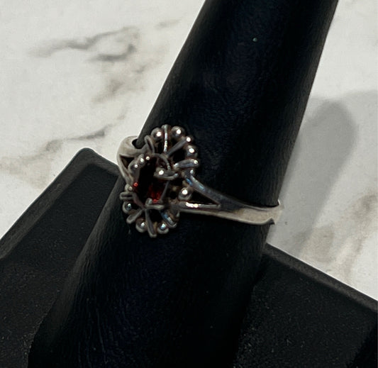 Sterling Ring Sz. 8