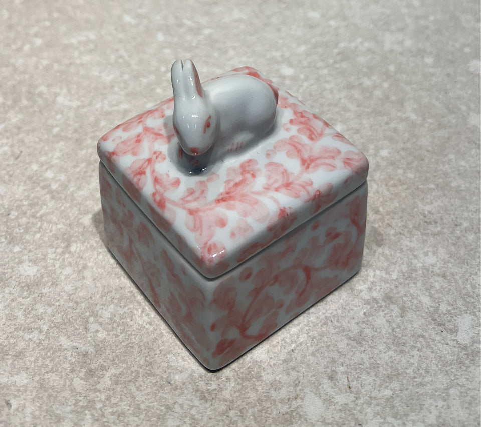 Covered Bunny Jar