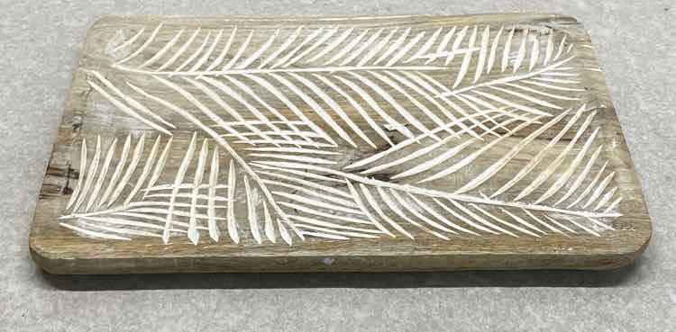 Carved Fern Tray