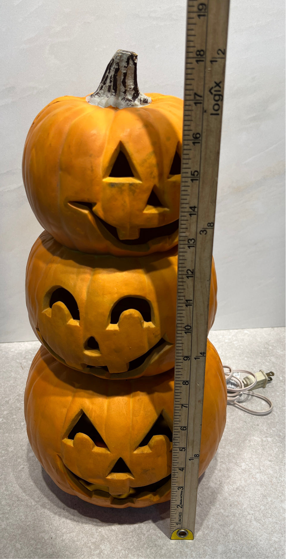 Lighted Pumpkin