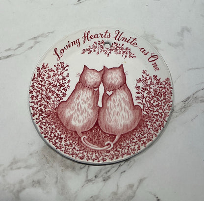 England Cat Plate