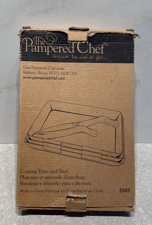 Pampered Chef Coating Trays and Tool