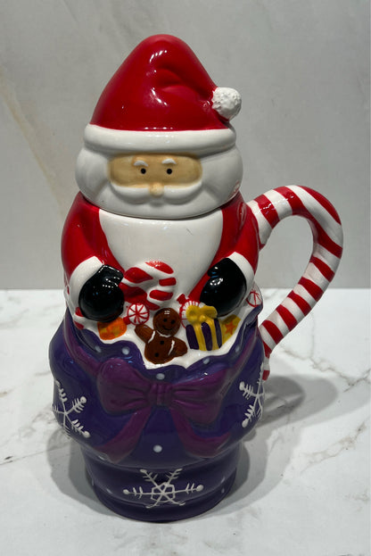 Temptations Santa Covered Mug